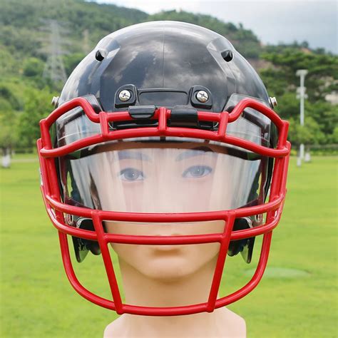 football helmet with dark visor|pickup clear football visors.